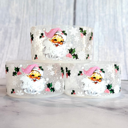 PINK VINTAGE Santa Tumbler Boot