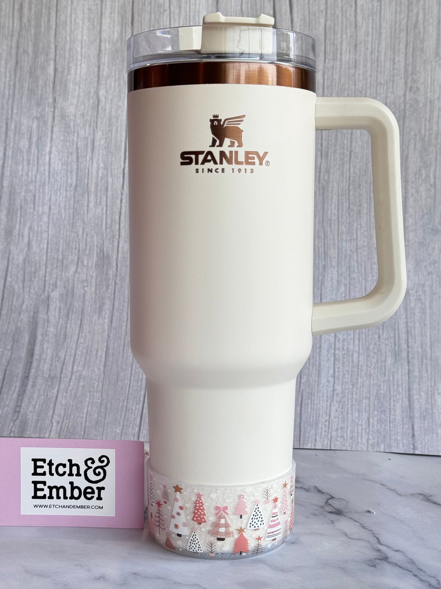 Neutral Christmas Tumbler Boot