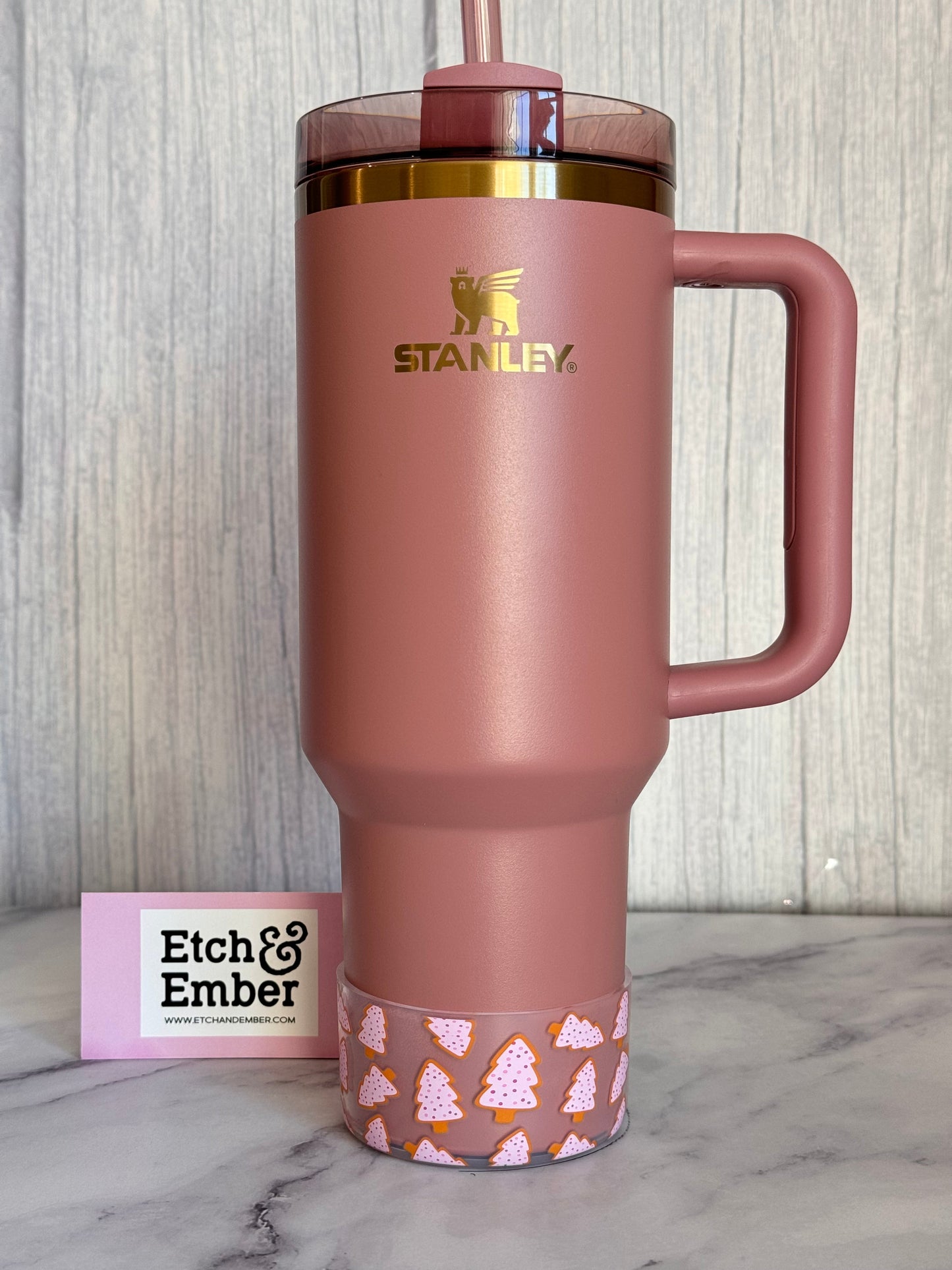 CLEAR Christmas Cookies Tumbler Boot