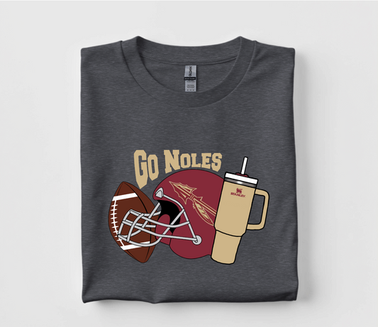 Go Noles Bougie Football T Shirt