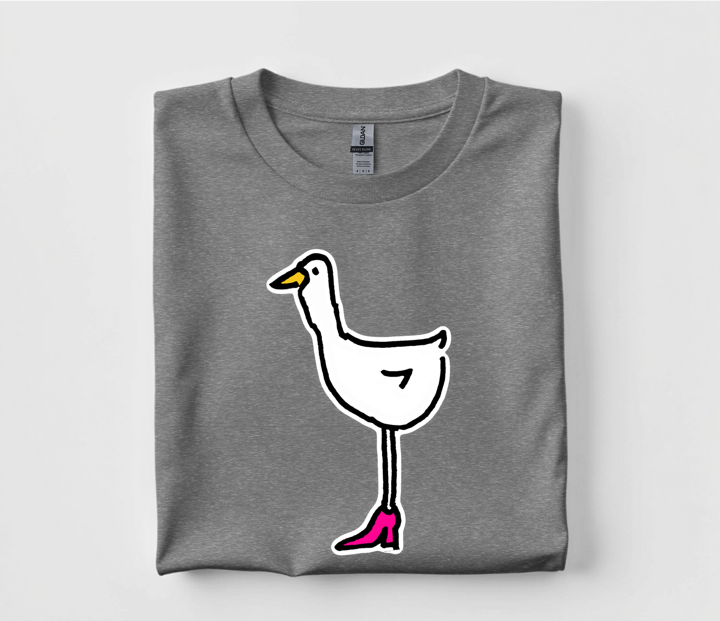 Goosey Vuitton Goose Graphic T Shirt
