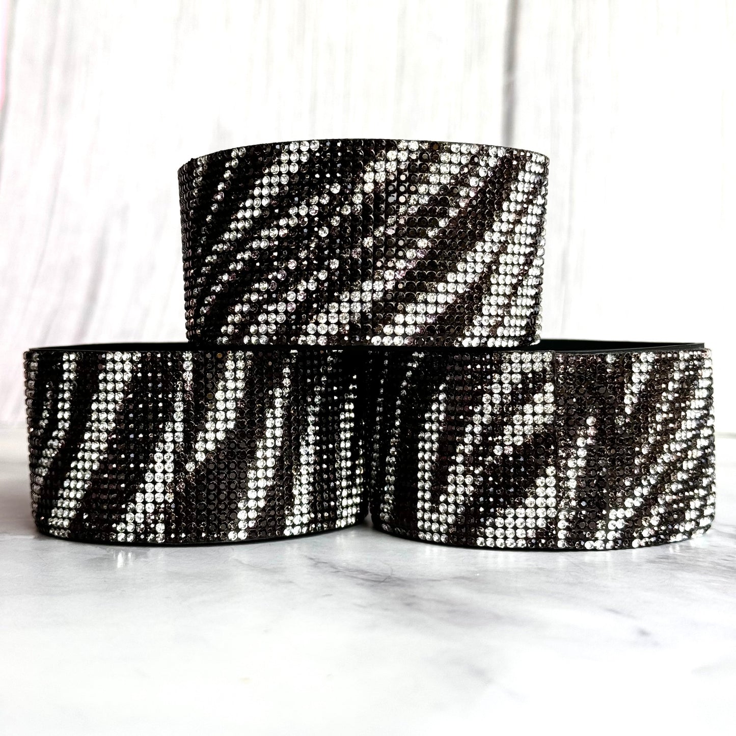 ZEBRA BLING Tumbler Boot