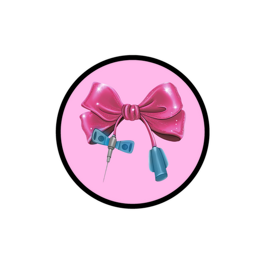 Phlebotomy Butterfly Coquette GlamClip