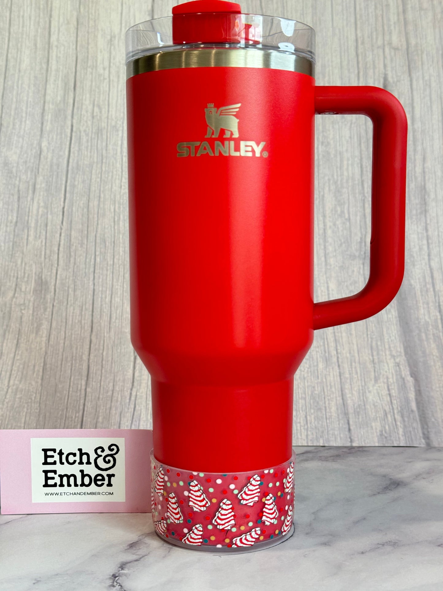 Christmas Cakes Tumbler Boot