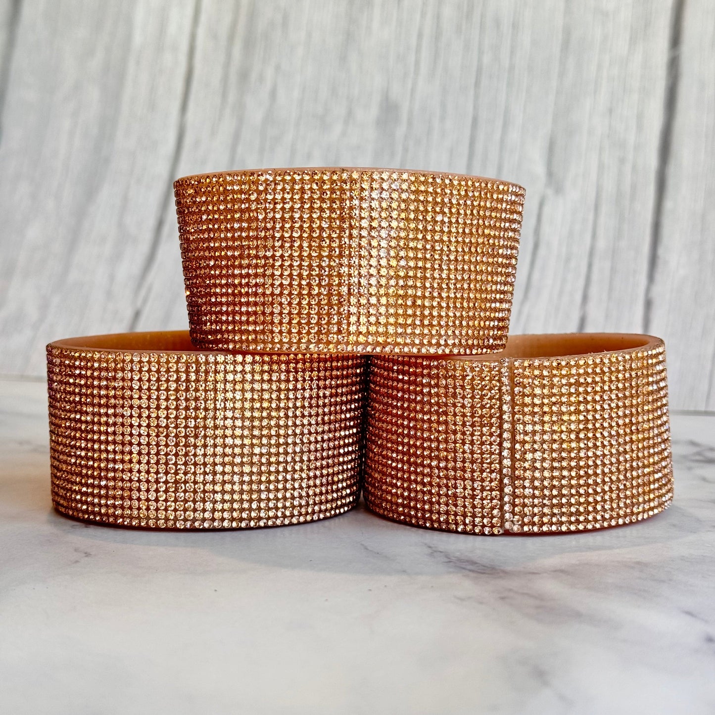 ROSE GOLD BLING Tumbler Boot