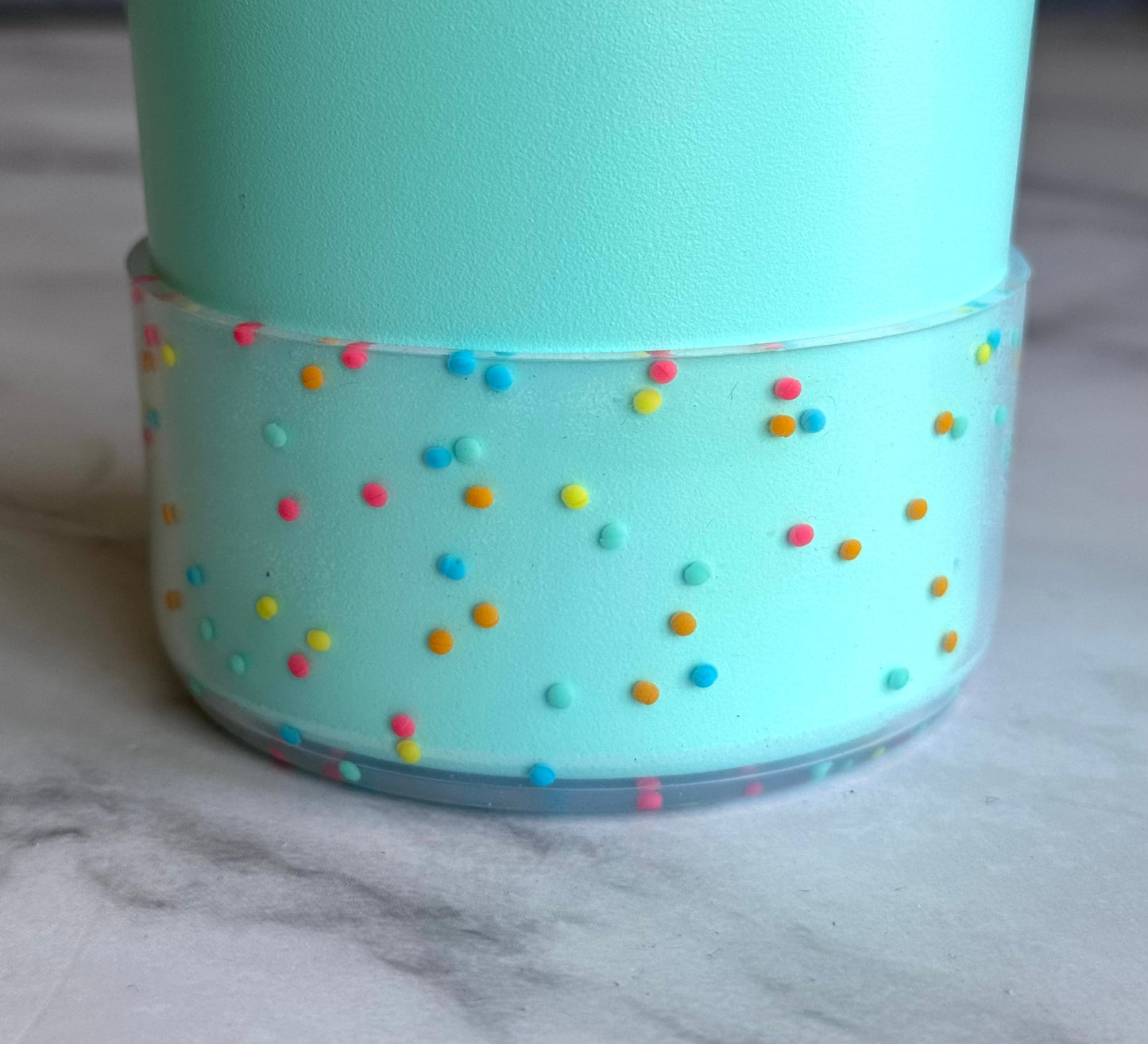 CLEAR CONFETTI Tumbler Boot