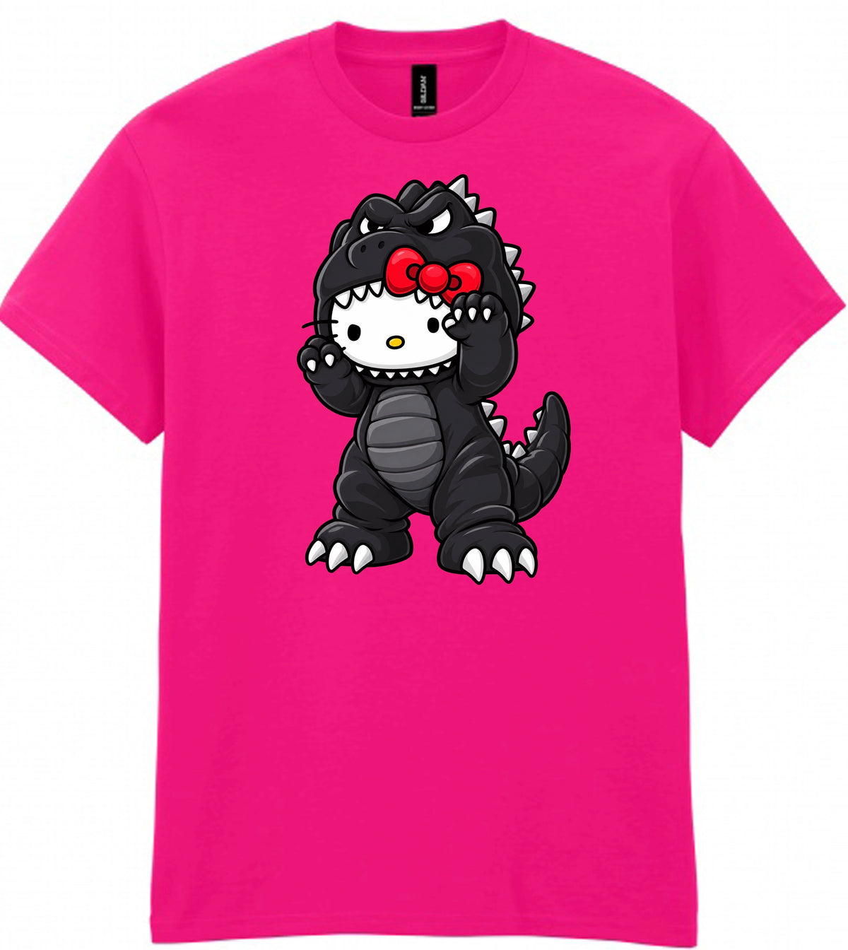 Hello Kitty x Godzilla Pink T Shirt