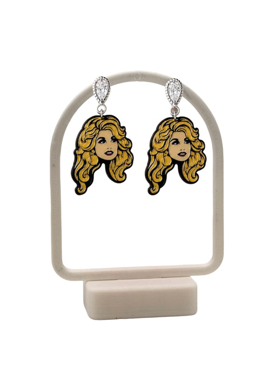 Dolly Parton Sparkle Earrings