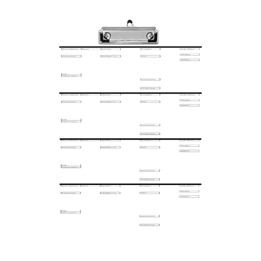 ShiftBoard Travel Brain Report Clipboard 4 Patient PCU/Stepdown Handoff