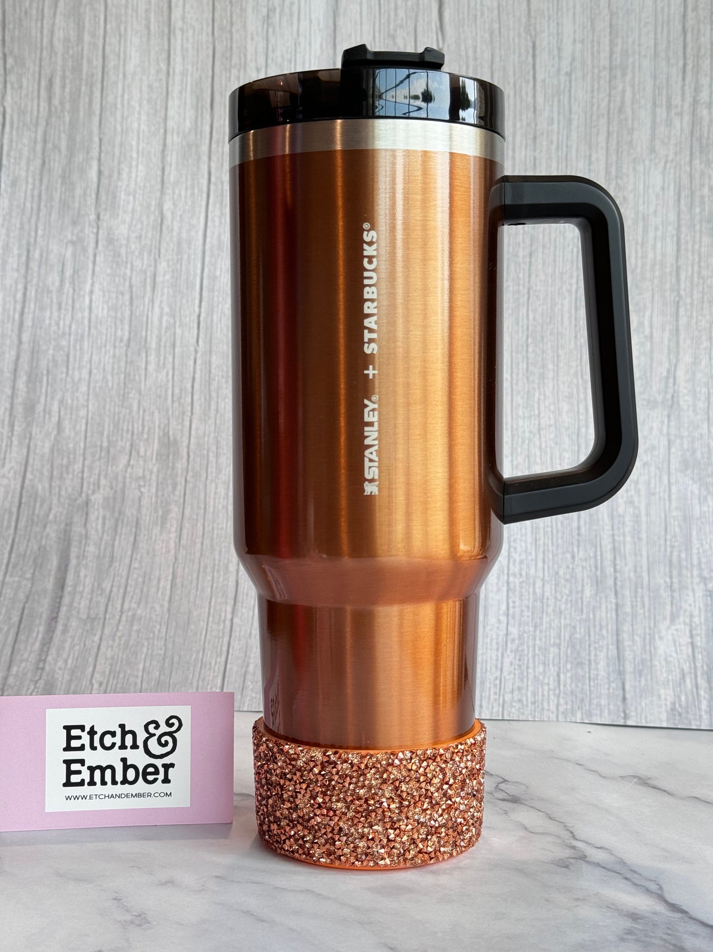 Copper Druzy BLING Tumbler Boot