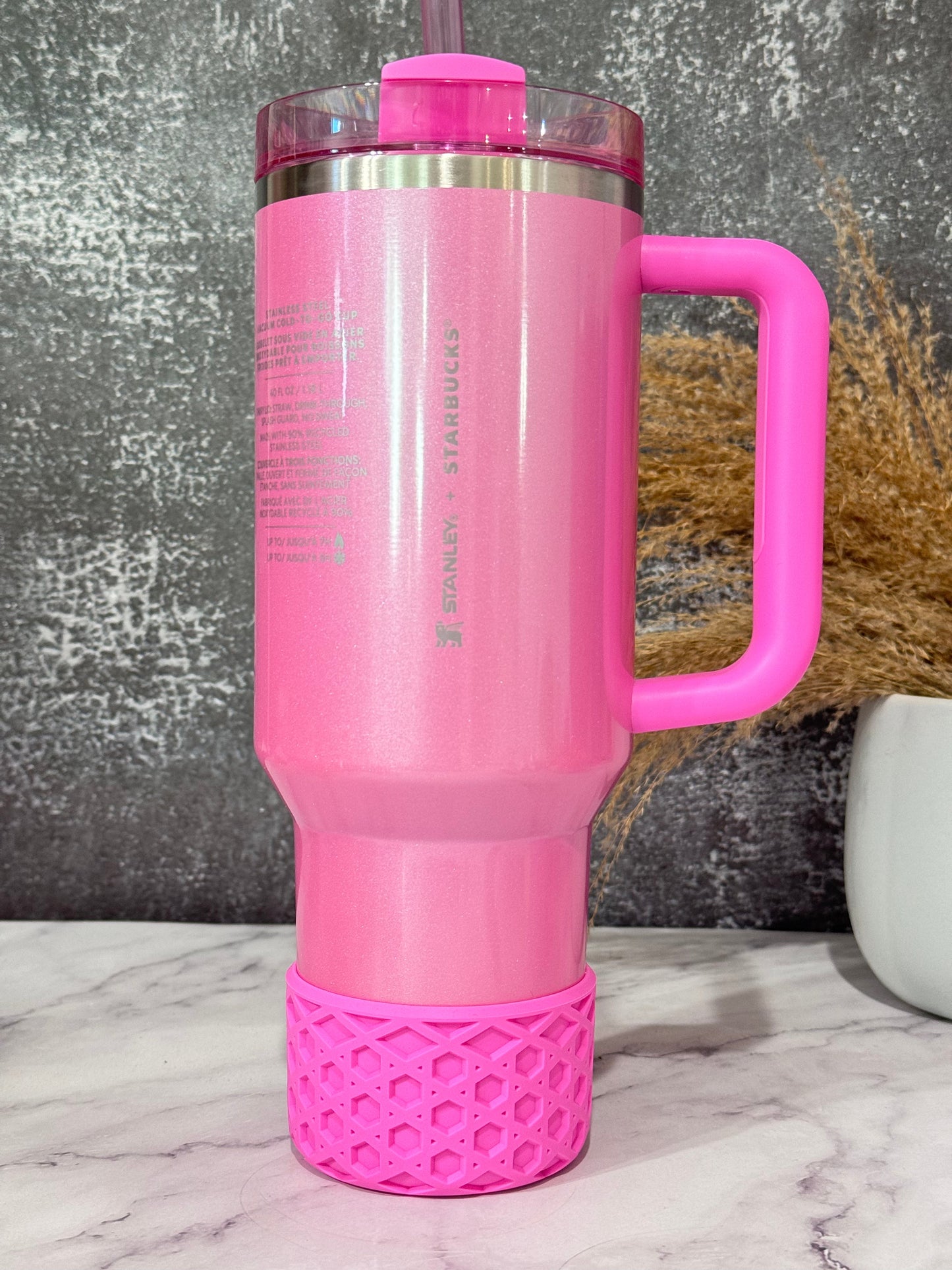 WINTER PINK WAFFLE Tumbler Boot