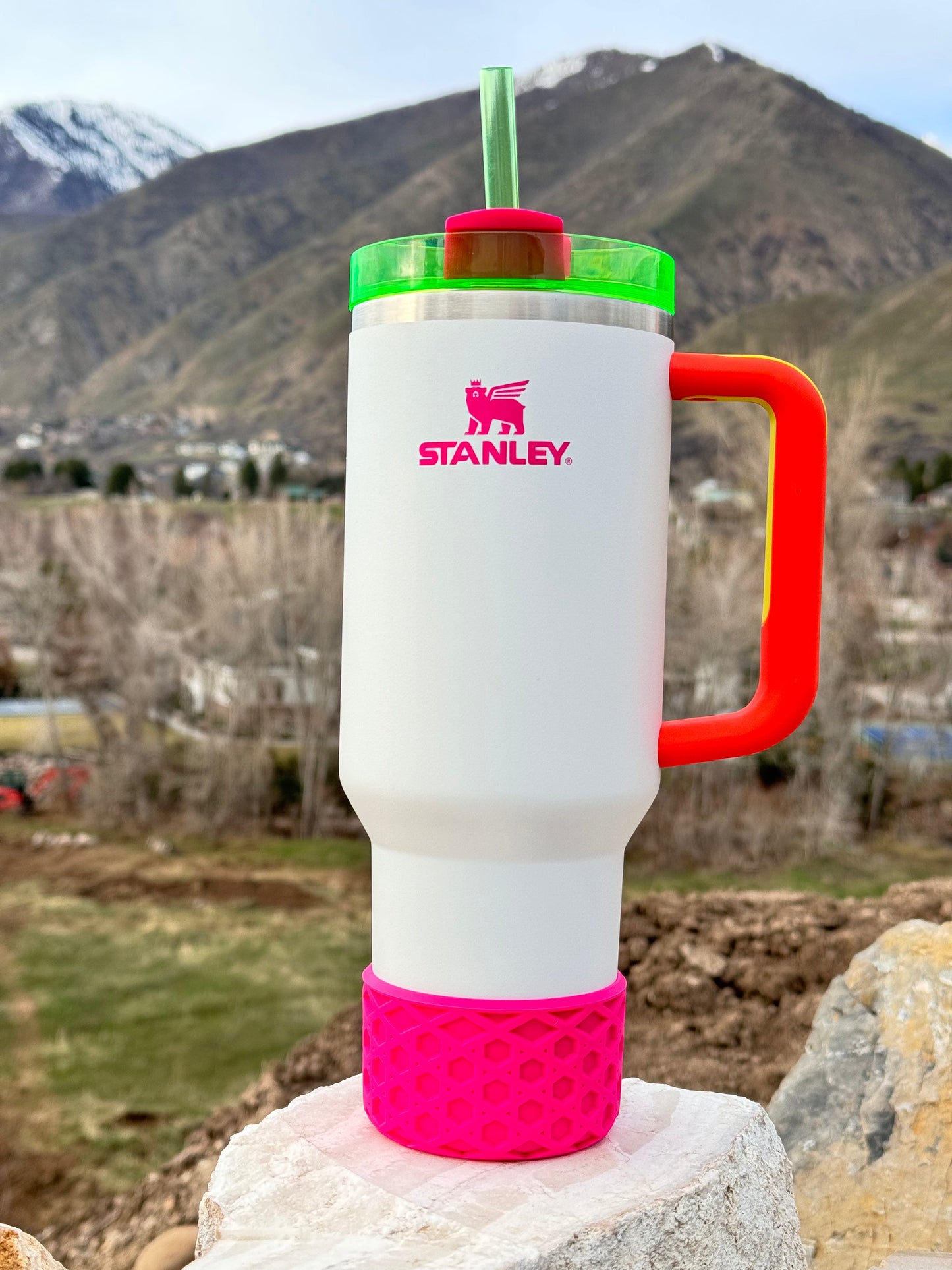 Electric Pink WAFFLE Tumbler Boot  NEW!