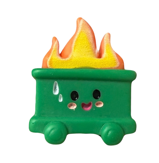 Dumpster Fire 3D GlamClip