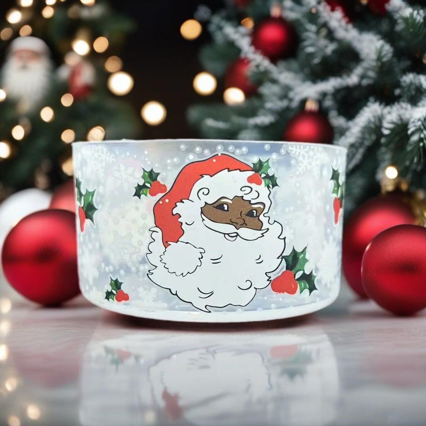 Red VINTAGE SANTA Tumbler Boot
