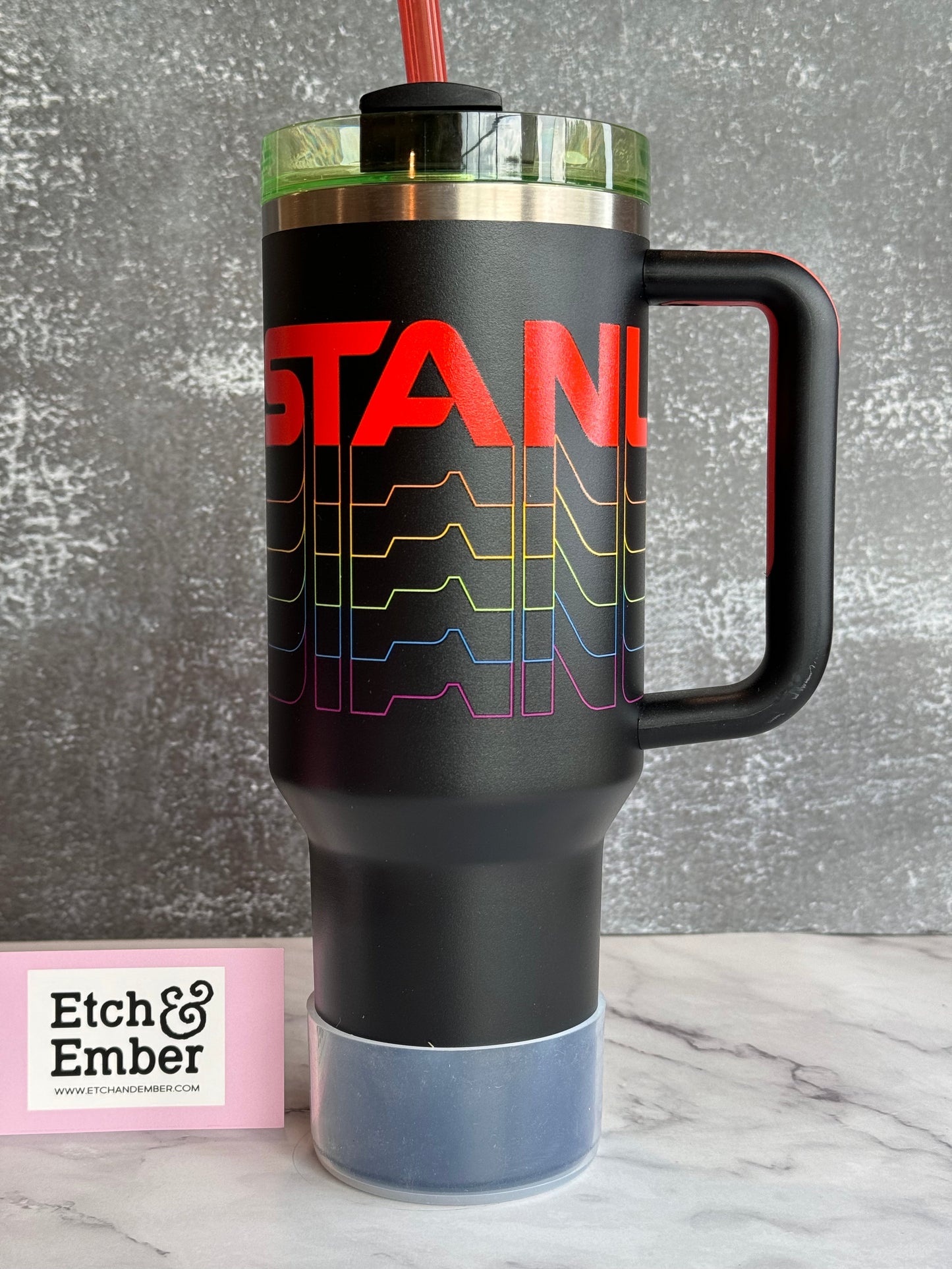 CLEAR Tumbler Boot  Patent Pending