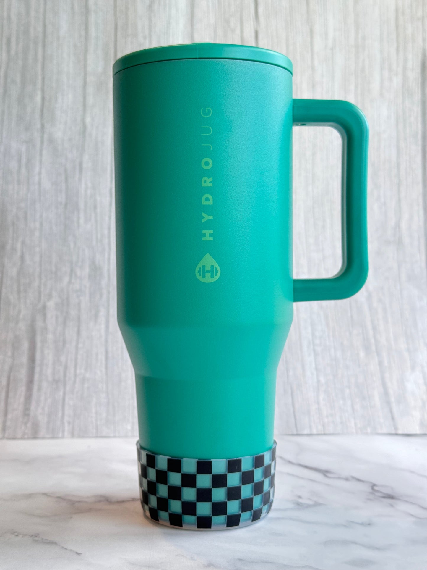 Clear Checkers Tumbler Boot