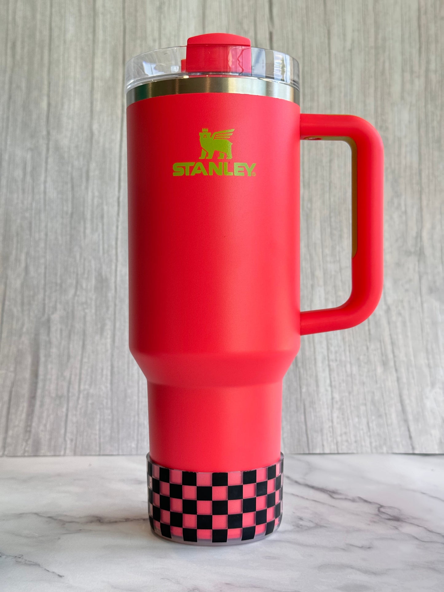 Clear Checkers Tumbler Boot