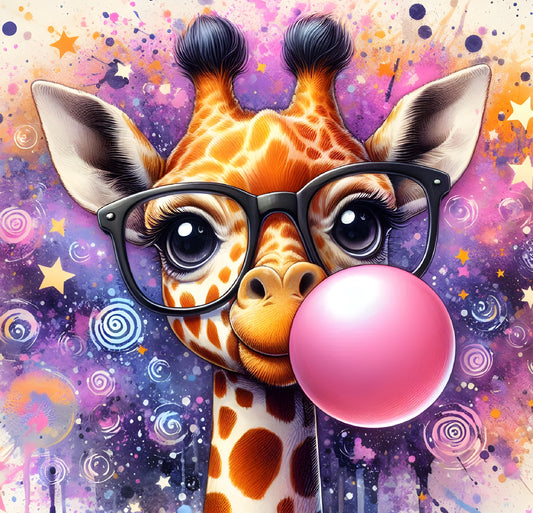 GlamCard™ Giraffe Shoe (Croc) Charm