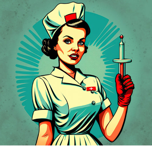 GlamCard™ Scary Nurse Shoe (Croc) Charm