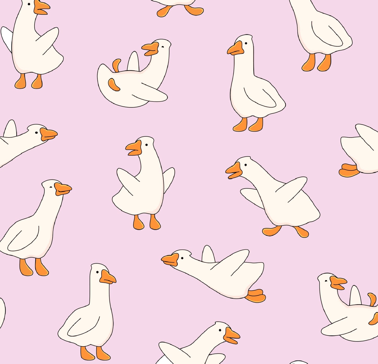 GlamCard™ Pink Silly Goose Shoe (Croc) Charm