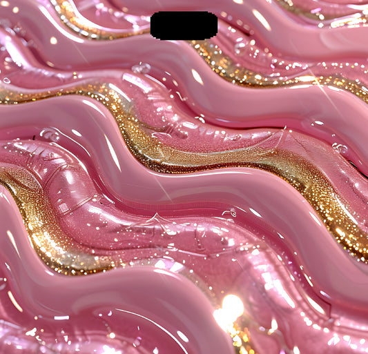GlamCard™ Pink Fluidity Shoe (Croc) Charm