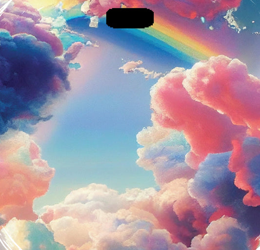 GlamCard™ Cotton Candy Sky Shoe (Croc) Charm