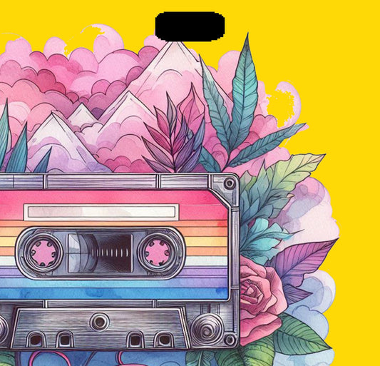 GlamCard™ Cassette Tape Shoe (Croc) Charm