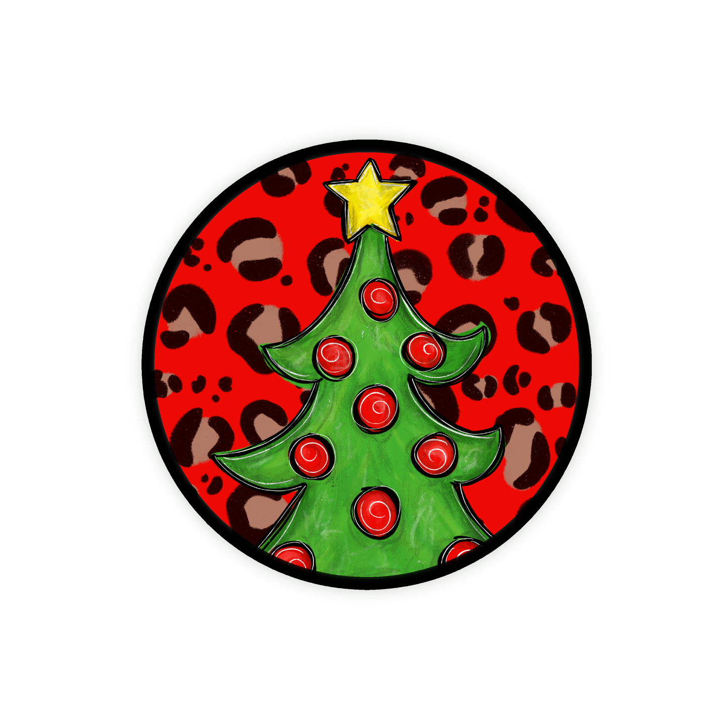 Fun Christmas Tree GlamClip