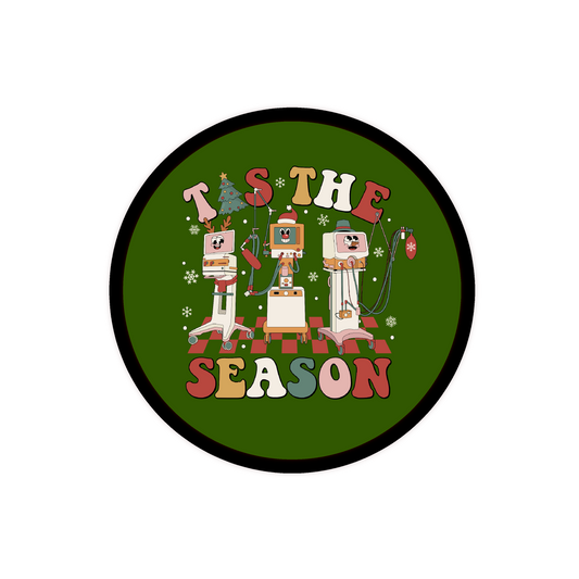 Ventilators, Tis The Season, Respiratory Therapy Christmas GlamClip