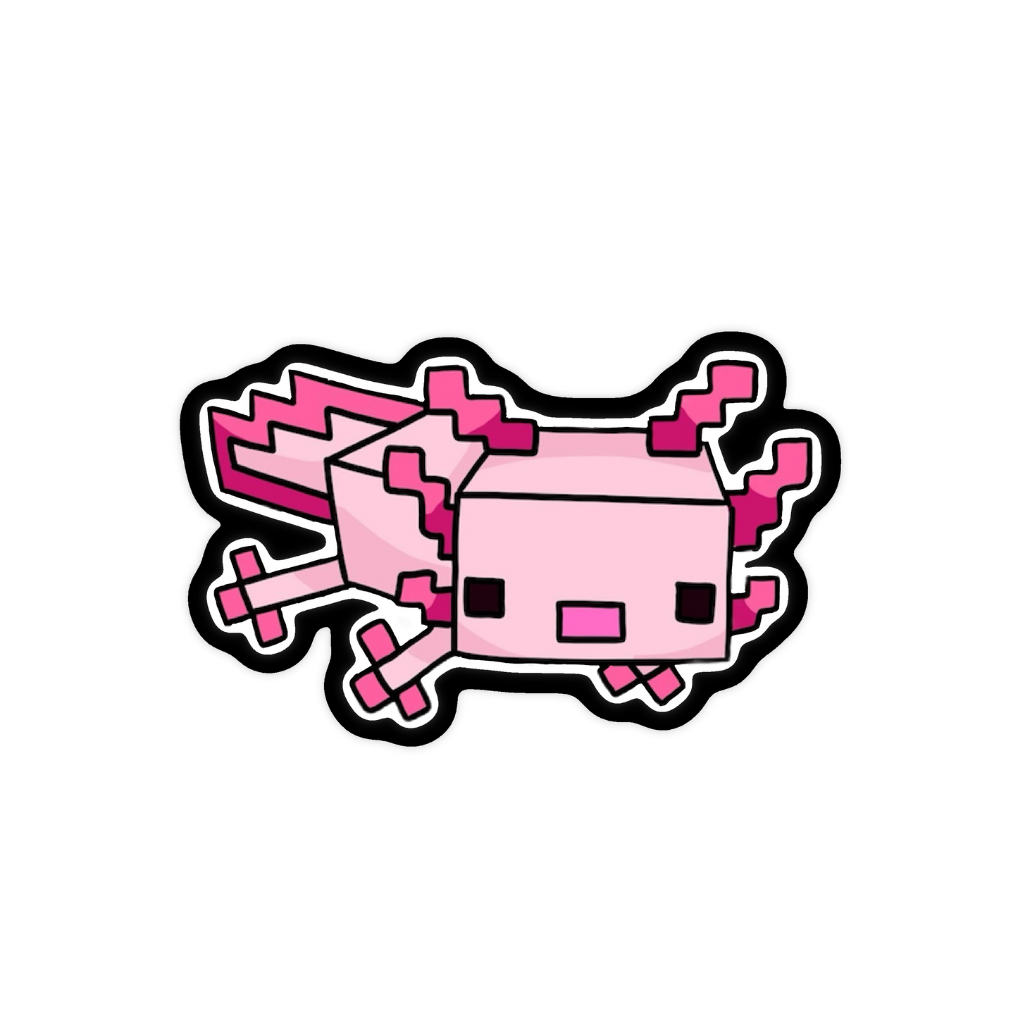Minecraft Axolotol GlamClip
