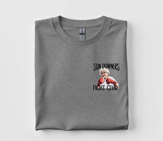 Sundowners Fight Club T Shirt