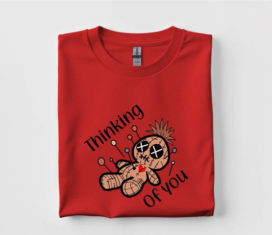 Thinking Of You Voodoo Doll T Shirt