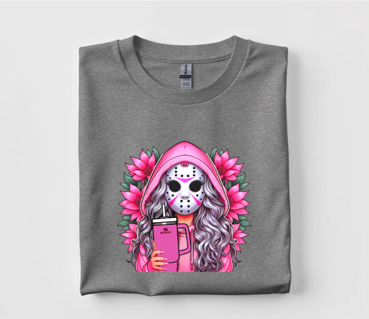 Bougie Halloween Jason Girl T Shirt