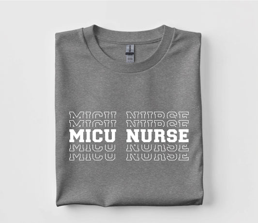 MICU Nurse T Shirt