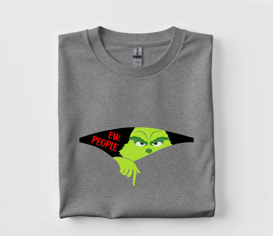 Ew People Christmas Grinch T Shirt