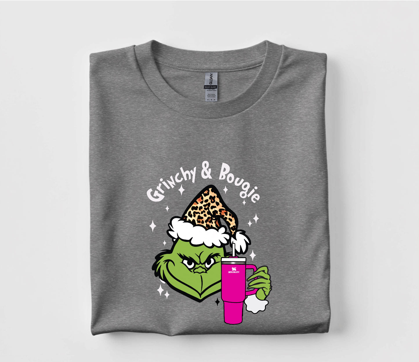 Grinchy And Bougie Christmas T Shirt