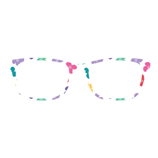 Multi Fleur Pair Eyewear Topper
