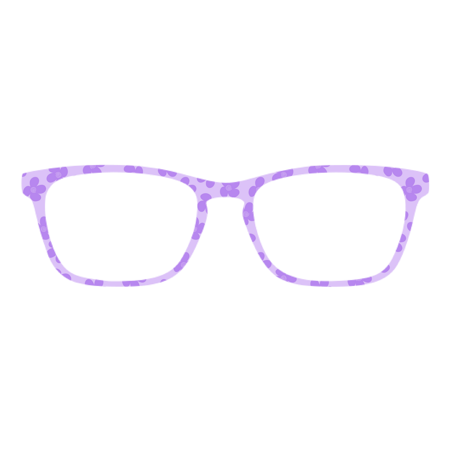 Purple Fleur Pair Eyewear Topper