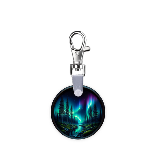 Northern Lights Smart CodeClip Keychain