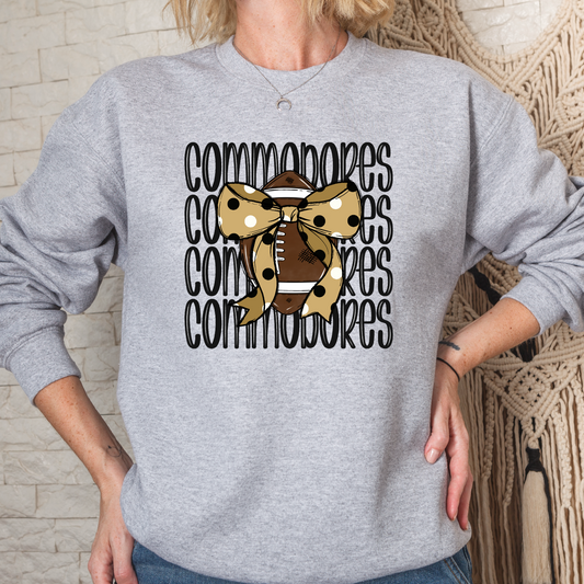 Vanderbilt Commodores Football Crew Sweatshirt