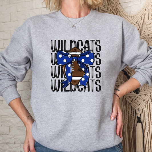 Kentucky Wildcats Football Crew Sweatshirt