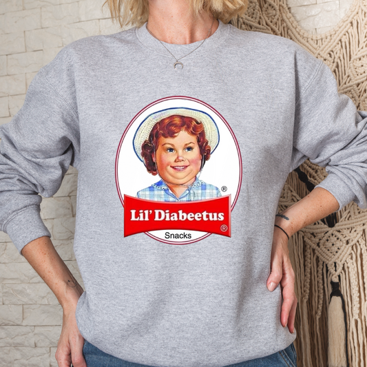 Little Diabeetus Crew Sweatshirt