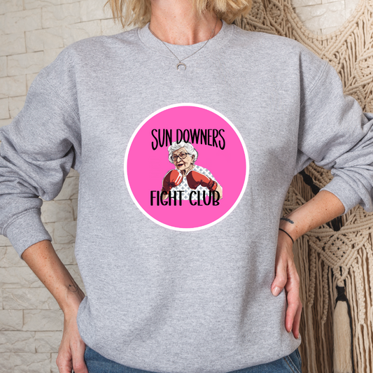 Sundowners Fight Club Crew Sweatshirt