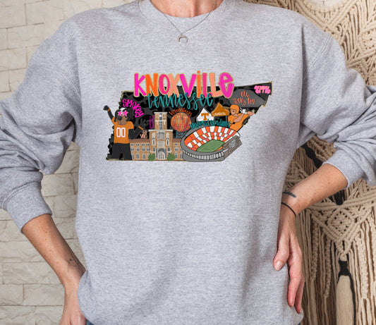 Tennessee Vols Football Crew Sweatshirt