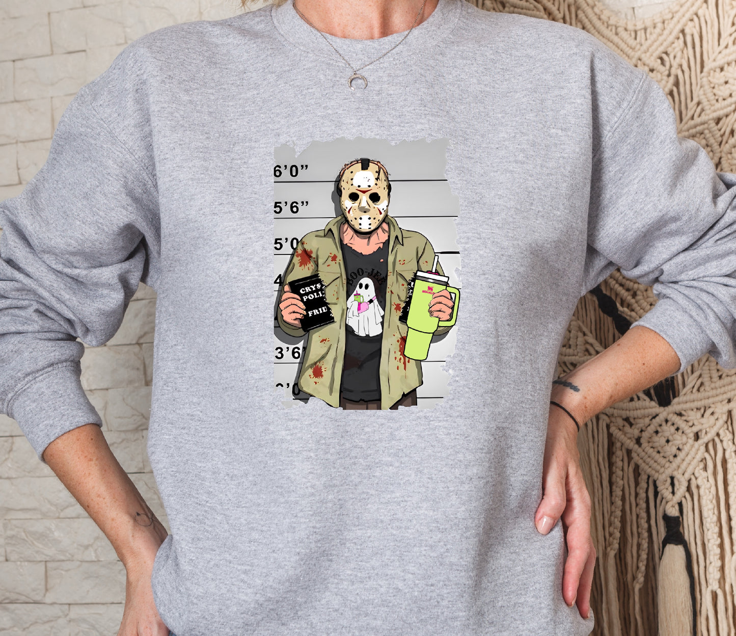 Bougie Jason Halloween Crew Sweatshirt