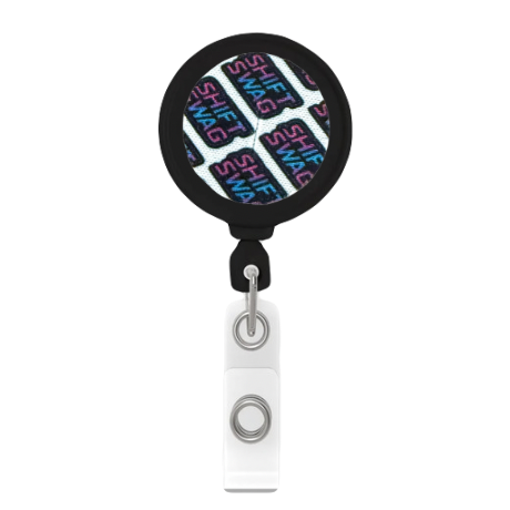 ShiftClips™ – The Badge Reel Glow-Up You Didn’t Know You Needed Shoe (Croc) Charm Attachment