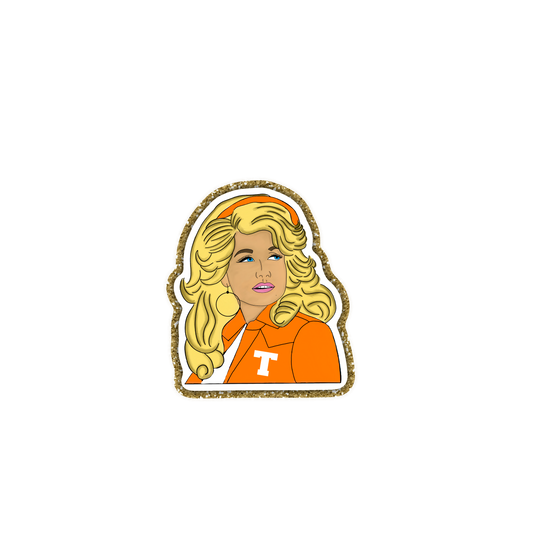 Tennessee Football Iron On Glitter Sports Patch