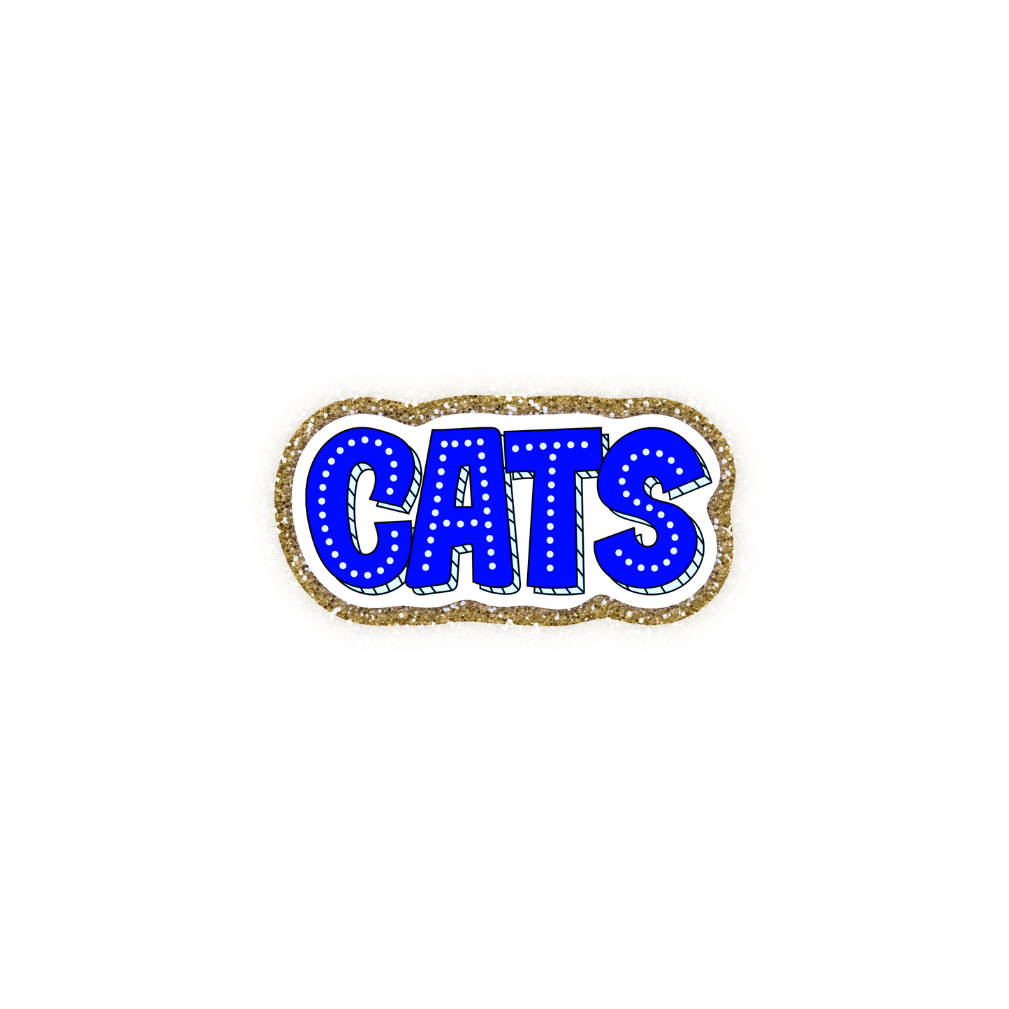 Kentucky Football Iron On Glitter Sports Patch