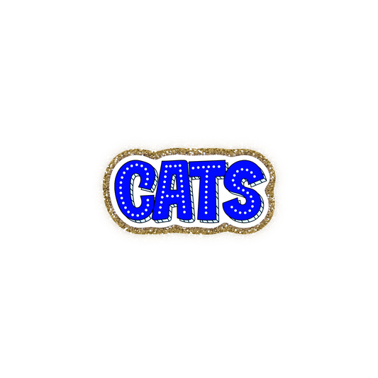 Kentucky Football Iron On Glitter Sports Patch