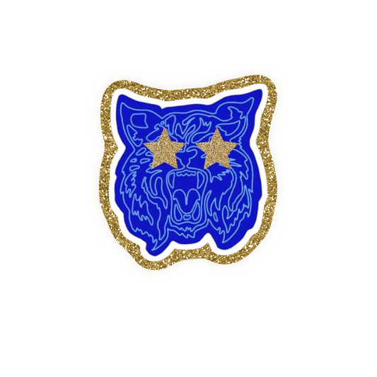 Kentucky Football Iron On Glitter Sports Patch
